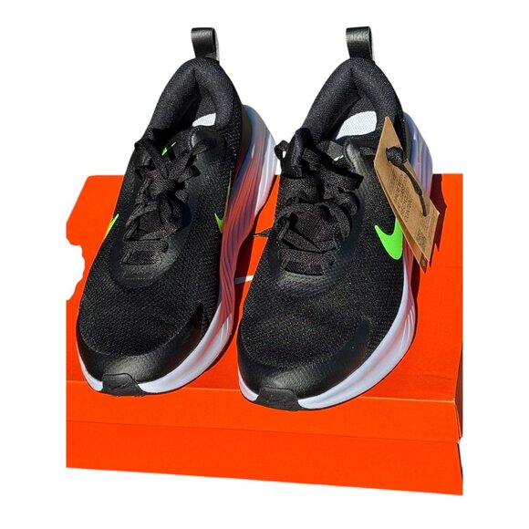 Nike Promina Mens Black/Green Running Shoes Size 10 With Box - Picture 4 of 6